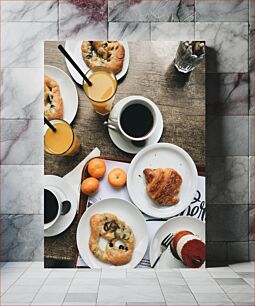 Πίνακας, Breakfast on the Table Πρωινό στο τραπέζι