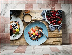 Πίνακας, Breakfast with Berries Πρωινό με μούρα