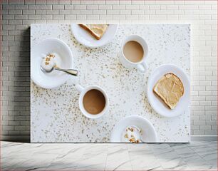 Πίνακας, Breakfast with Coffee and Toast Πρωινό με καφέ και τοστ