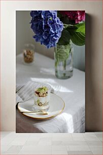 Πίνακας, Breakfast with Flowers Πρωινό με λουλούδια