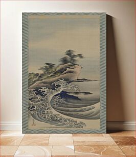 Πίνακας, Breaking Waves by Katsushika Hokusai