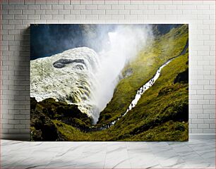 Πίνακας, Breathtaking Waterfall Adventure Περιπέτεια καταρράκτη που κόβει την ανάσα