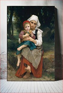 Πίνακας, Breton Brother and Sister by William Bouguereau