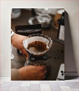 Πίνακας, Brewing Coffee Ζυθοποιία Καφέ