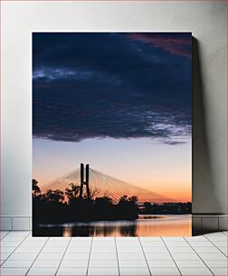 Πίνακας, Bridge at Sunset Γέφυρα στο ηλιοβασίλεμα