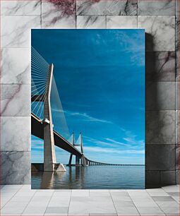 Πίνακας, Bridge Over Calm Waters Γέφυρα πάνω από ήρεμα νερά