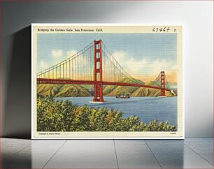 Πίνακας, Bridging the Golden Gate, San Francisco, Calif
