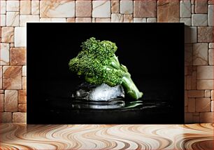 Πίνακας, Broccoli on Ice Μπρόκολο στον πάγο
