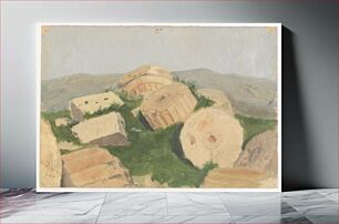 Πίνακας, Broken Column, Parthenon, Lockwood De Forest
