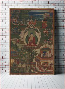 Πίνακας, Buddha Shakyamuni and Narrative Scenes