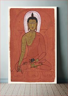 Πίνακας, Buddhist ritual instruction card, Tsakali painting