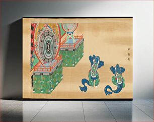 Πίνακας, Bugaku Scroll, Japan
