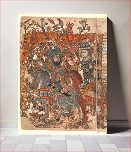 Πίνακας, "Burzuya's Mission" Folio 5v, 6r from a Kalila Wa Dimna of Bidpai, second quarter 16th century