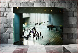 Πίνακας, Busy Airport Scene Σκηνή πολυσύχναστου αεροδρομίου