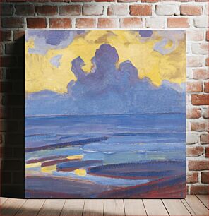 Πίνακας, By the Sea (1909) by Piet Mondrian
