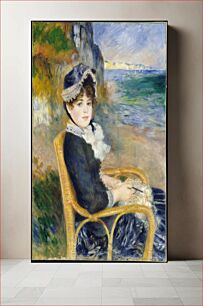 Πίνακας, By the Seashore (1883) by Pierre-Auguste Renoir