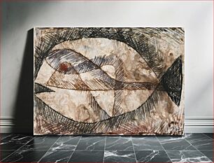 Πίνακας, C.–C. = Fisch (1931) by Paul Klee