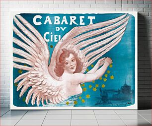 Πίνακας, Cabaret du Ciel (1880-1900) by Adolphe Willette