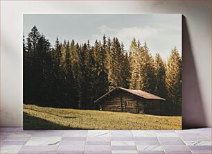 Πίνακας, Cabin in the Woods Καμπίνα στο Δάσος