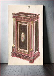 Πίνακας, Cabinet Design, Anonymous, British, 19th century