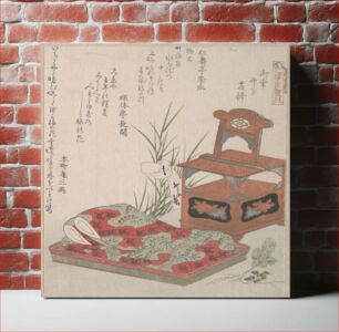 Πίνακας, Cabinet for the Toilet and Bedclothes by Ryūryūkyo Shinsai