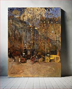 Πίνακας, Cabs by Frank Edwin Scott