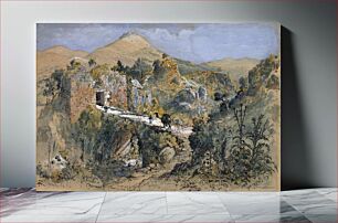 Πίνακας, Caesarea Philippi (Banias) by Harry Fenn