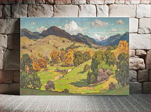 Πίνακας, California Landscape by William Wendt