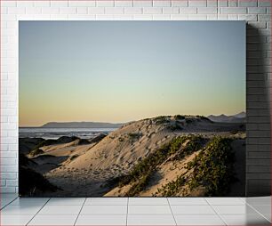 Πίνακας, Calm Coastal Dunes at Sunset Ήρεμοι παράκτιοι αμμόλοφοι στο ηλιοβασίλεμα