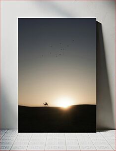 Πίνακας, Camel Rider at Sunset Καμηλοκαβαλάρης στο ηλιοβασίλεμα