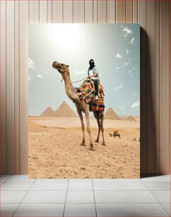 Πίνακας, Camel Rider by the Pyramids Camel Rider by the Pyramids