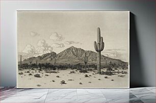 Πίνακας, Camelback Mountain, Phoenix, George Elbert Burr