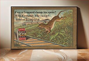 Πίνακας, Can a leopard change his spots? Why, certainly, if he can get hold of Soapine