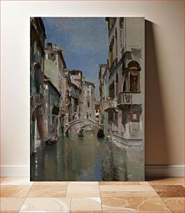 Πίνακας, Canal in Venice, San Trovaso Quarter, Robert Frederick Blum