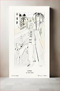 Πίνακας, Cannes: par roger chastel (1924) published in Gazette de Bon Ton