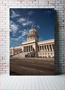 Πίνακας, Capitol Building Under the Blue Sky Κτήριο Καπιτώλιο κάτω από τον γαλάζιο ουρανό