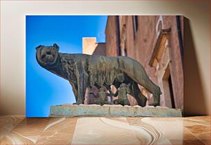 Πίνακας, Capitoline Wolf Sculpture Γλυπτό Λύκου Καπιτωλίου