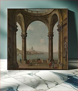 Πίνακας, Capriccio with St. Paul's and Old London Bridge