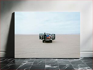 Πίνακας, Car in the Desert Αυτοκίνητο στην έρημο