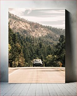 Πίνακας, Car on Mountain Road Αυτοκίνητο στο Mountain Road