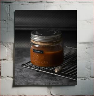 Πίνακας, Caramel Jar on Rack Βάζο καραμέλας στο ράφι