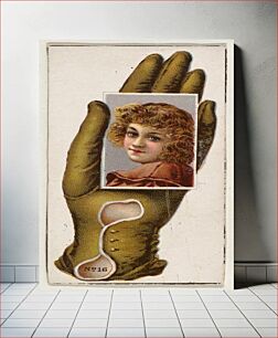 Πίνακας, Card Number 16, cut-out from banner advertising the Opera Gloves series (G29) for Allen & Ginter Cigarettes, issued by Allen & Ginter