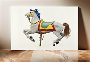 Πίνακας, Carousel Horse (1935–1942) by unknown American 20th Century artist