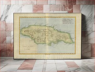 Πίνακας, Carte de l'isle de la Jamaïque