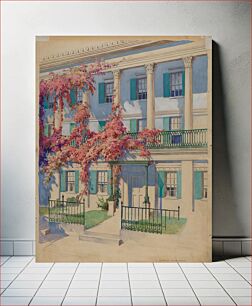 Πίνακας, Cast Iron Garden Balcony (1935–1942) by Gilbert Sackerman
