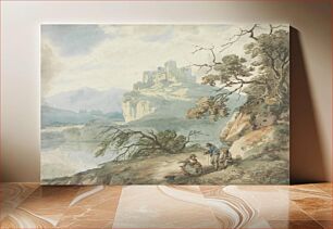 Πίνακας, Castle and Figures in a Landscape