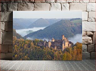 Πίνακας, Castle in Misty Valley Κάστρο στη Misty Valley