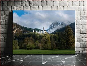 Πίνακας, Castle in the Mountains Κάστρο στα βουνά