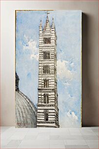 Πίνακας, Cathedral Tower, Siena by Cass Gilbert