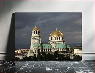 Πίνακας, Cathedral with Golden Domes Καθεδρικός Ναός με Χρυσούς Θόλους